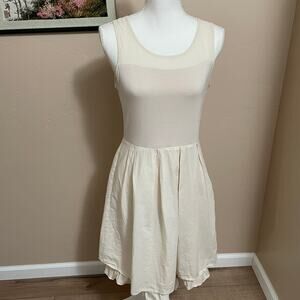 Vera Moda Womens Dress Size 38 10 Pleated Sleeveless